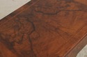 F74421: Vintage Burlwood English George II Game Ta