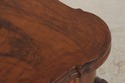 F74421: Vintage Burlwood English George II Game Ta