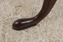 74426: BIGGS Scallop Tilt Top Mahogany Candle Stan