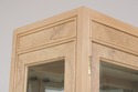 74434: DREXEL HERITAGE Burl Ash Campaign Curio Cab