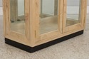 74435: Burl Ash Campaign Curio Cabinet by DREXEL H