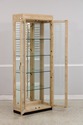 74435: Burl Ash Campaign Curio Cabinet by DREXEL H