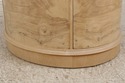 74437: Pair Of DREXEL HERITAGE Burl Ash Oval End T