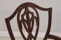 L74439: Set of 6 MAITLAND SMITH Shield Back Mahoga