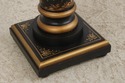 74470: Black Lacquered Italian Chinoiserie Pedesta