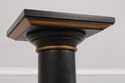 74470: Black Lacquered Italian Chinoiserie Pedesta