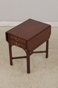 L74472: HENKEL HARRIS Cherry 2 Drawer Drop Leaf Ta