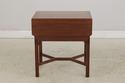 L74472: HENKEL HARRIS Cherry 2 Drawer Drop Leaf Ta