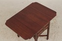 L74472: HENKEL HARRIS Cherry 2 Drawer Drop Leaf Ta