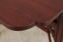 L74472: HENKEL HARRIS Cherry 2 Drawer Drop Leaf Ta