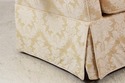 F74478: MARTIN Custom Damask Upholstered  Sofa