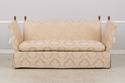 F74478: MARTIN Custom Damask Upholstered  Sofa