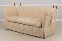 F74478: MARTIN Custom Damask Upholstered  Sofa