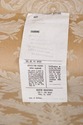 F74478: MARTIN Custom Damask Upholstered  Sofa