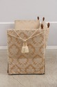 F74478: MARTIN Custom Damask Upholstered  Sofa