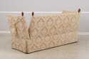 F74478: MARTIN Custom Damask Upholstered  Sofa