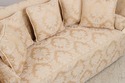 F74478: MARTIN Custom Damask Upholstered  Sofa