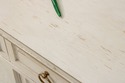 74498: Pair of CENTURY 3 Drawer Whitewashed Dresse