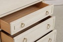 74498: Pair of CENTURY 3 Drawer Whitewashed Dresse