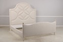 74499: King Size Custom Upholstered Modern Bed