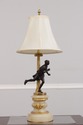 F74501: Vintage French Empire Pair Of Figural Bron
