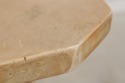 F74505: Vintage Neoclassical Alabaster Column Pede