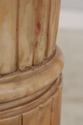 F74505: Vintage Neoclassical Alabaster Column Pede