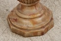 F74505: Vintage Neoclassical Alabaster Column Pede