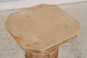 F74505: Vintage Neoclassical Alabaster Column Pede