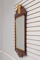 74511: Prince Of Wales Chippendale Style Burl Waln