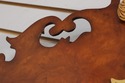 74513: Prince Of Wales Chippendale Style Burl Waln