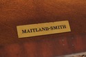 74516: MAITLAND SMITH French Empire Leather Top De