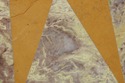 F74540: Stunning Vintage Pietra Dura Round Marble 