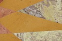 F74540: Stunning Vintage Pietra Dura Round Marble 