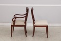 L74545: Set of 8 KINDEL Neoclassical Mahogany Dini