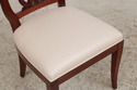 L74545: Set of 8 KINDEL Neoclassical Mahogany Dini