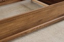 74570: STICKLEY Arts & Crafts Queen Size Panel Bed