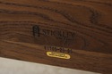 74570: STICKLEY Arts & Crafts Queen Size Panel Bed