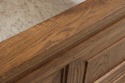 74570: STICKLEY Arts & Crafts Queen Size Panel Bed