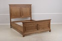 74570: STICKLEY Arts & Crafts Queen Size Panel Bed
