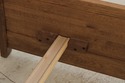74570: STICKLEY Arts & Crafts Queen Size Panel Bed