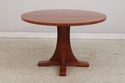 74571: STICKLEY Round Cherry Dining Table Mission 