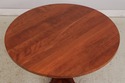 74571: STICKLEY Round Cherry Dining Table Mission 