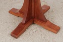 74571: STICKLEY Round Cherry Dining Table Mission 