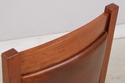 74572: Set of 4 STICKLEY Mission Cherry Leather Di