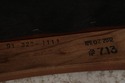 74572: Set of 4 STICKLEY Mission Cherry Leather Di