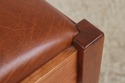 74572: Set of 4 STICKLEY Mission Cherry Leather Di