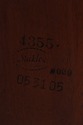 L74573: STICKLEY Mahogany Double Pedestal Dining T