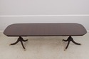 L74573: STICKLEY Mahogany Double Pedestal Dining T