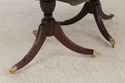 L74573: STICKLEY Mahogany Double Pedestal Dining T